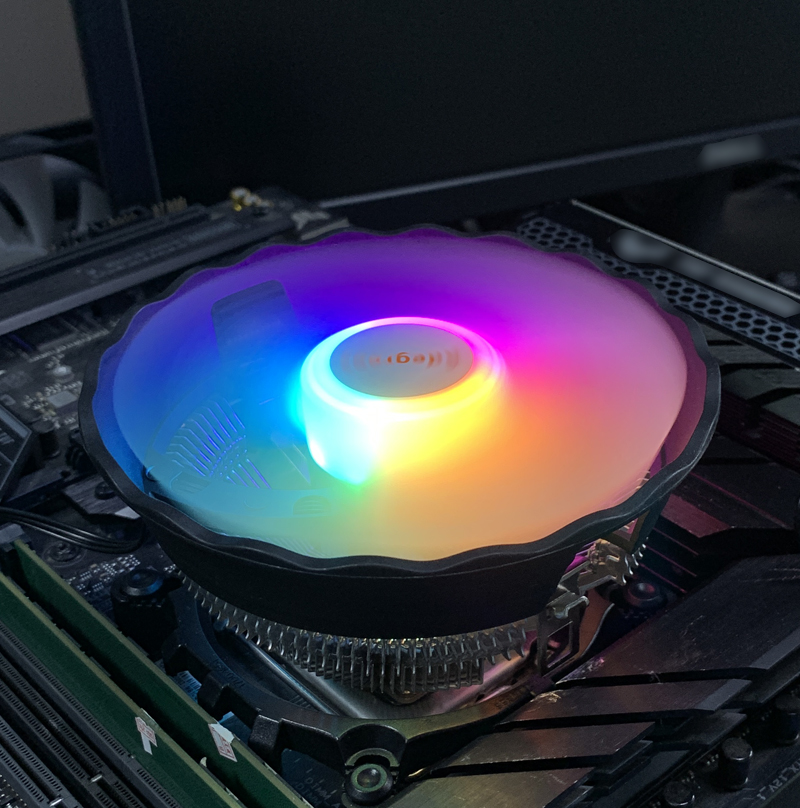 RGB CPU Air Cooler 90mm PC Pro - Cpu Heatsink review and price