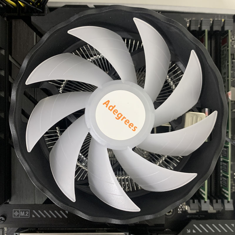 RGB CPU Air Cooler 90mm PC Pro - Cpu Heatsink review and price