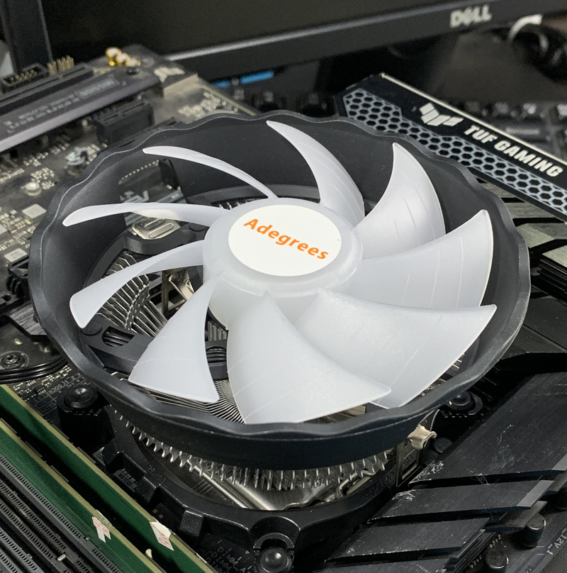 RGB CPU Air Cooler 90mm PC Pro - Cpu Heatsink review and price