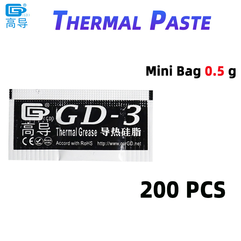 Net Weight 0.5 Gram 200 PCS Gr - Thermal Paste review and price
