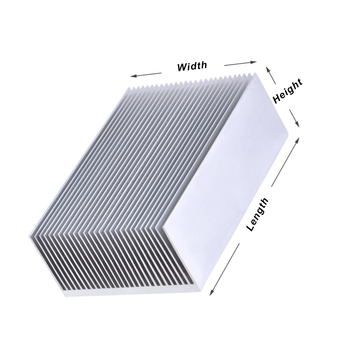 DIY Cooler Aluminum Heatsink G - Heatsink review and price