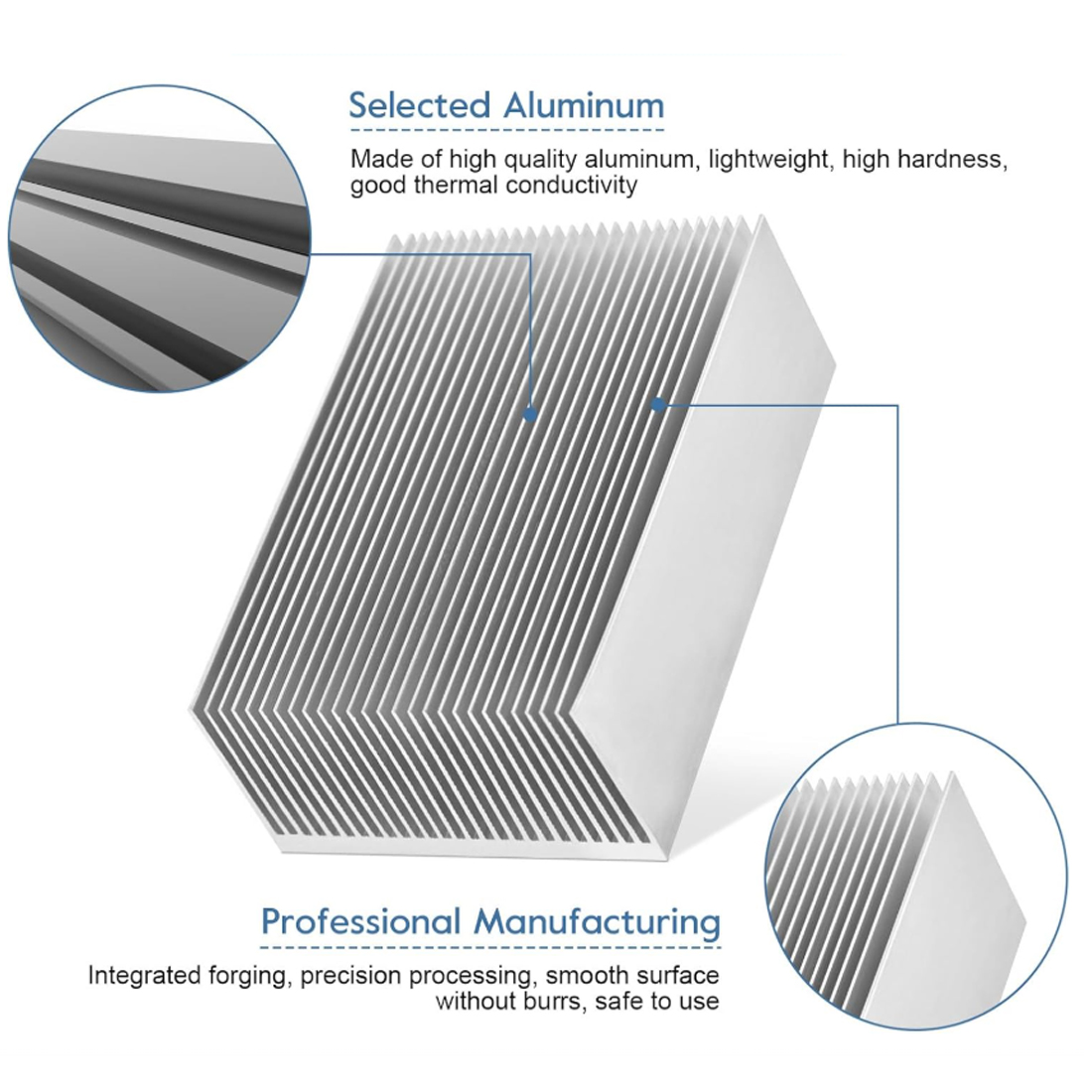 DIY Cooler Aluminum Heatsink G - Heatsink review and price