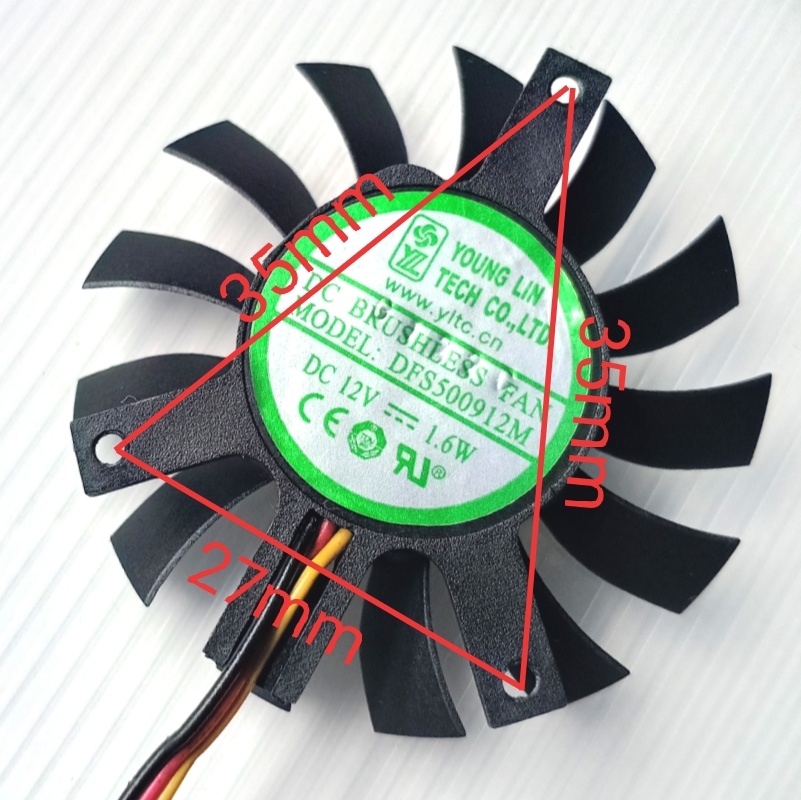 1PC New for DFS500912L DFS5009 - Air Cooler Cpu review and price
