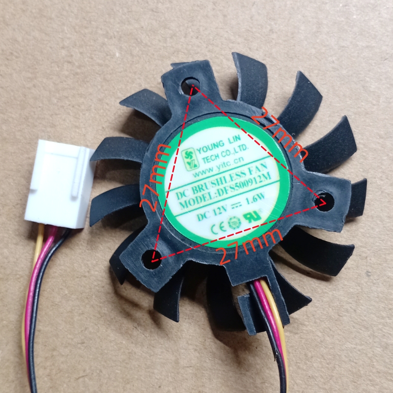1PC New for DFS500912L DFS5009 - Air Cooler Cpu review and price